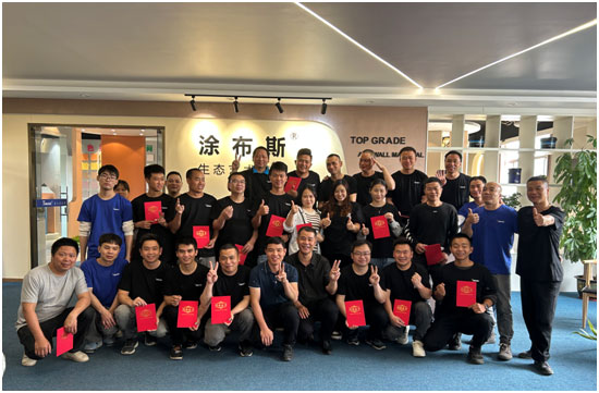 傳承藝術(shù) 共贏先機(jī) TUBLUCE涂布斯藝術(shù)涂料培訓(xùn)圓滿收官！